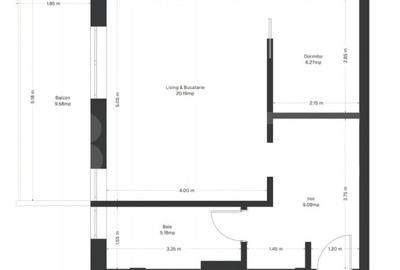 Garsonieră semidecomandată în Ghirodei - 1