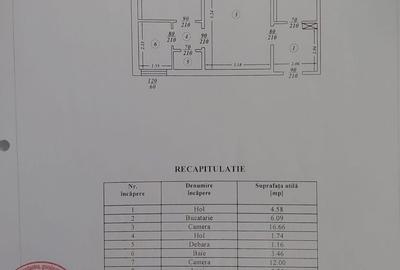 Apartament cu 2 camere, mobilat în Podu Roș - 6