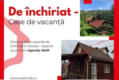 De închiriat două case de vacanță pe aceeași curte, în Sovata! De închiriat două case de vacanță pe aceeași curte, în Sovata! - 1
