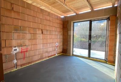 Casa P+E semifinisata cu panouri solare si pompa de caldura zona Roata Faget - 12