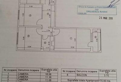 Apartament 3 camere vedere Palatul Culturii - 2