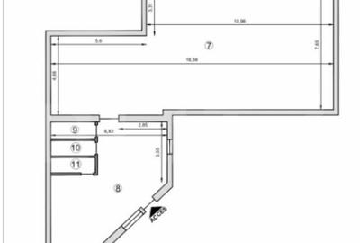 Spațiu comercial, de 155 mp, în P-ța Unirii