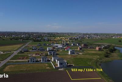 Teren de 653 mp, în Vidra