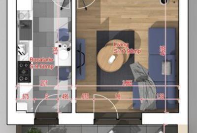 Vanzare garsoniera zona Titan / Ozana / Rossa Residence, mobilata, comision 0% - 7