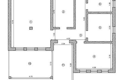Casă individuală cu 4 camere cu Canalizare în Miroslava - 17