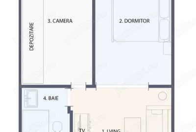 Apartament cu 3 camere semidecomandat în Gara de Nord - 7