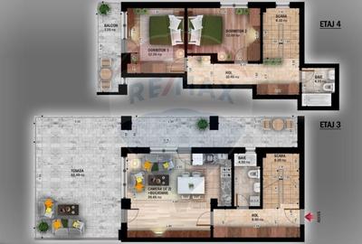 Vanzare Penthouse 3 camere Titan - 1