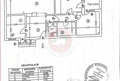 Apartament cu 3 camere decomandat în Aviatorilor - 3