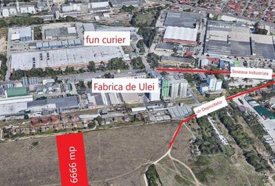 Teren intravilan zona industriala Fabrica de Ulei