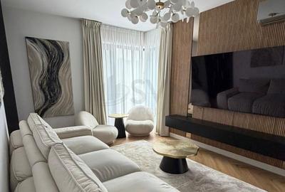 Apartament cu 2 camere semidecomandat, mobilat în Pipera