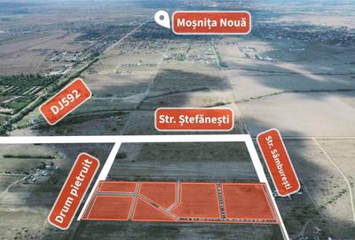 PARCELE DE TEREN LA DOAR 500M DE DJ592 MOSNITA NOUA - 3