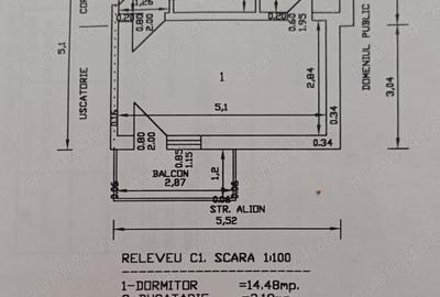 Vand garsoniera conf. 1 - 5