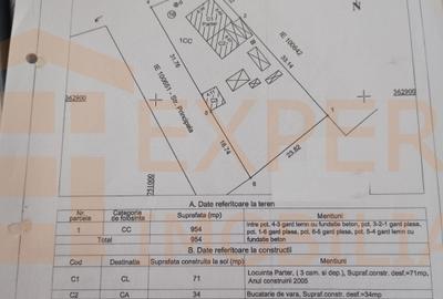 Casă individuală cu 4 camere cu Canalizare în Saraiu - 12