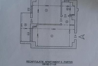 Apartament cu 2 camere semidecomandat în Păcurari - 5