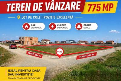 Teren de 775 mp, în Săcălaz