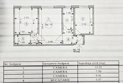 Apartament cu 3 camere semidecomandat în Drumul Carului - 16
