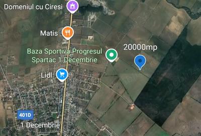 Teren de 20000 mp, în 1 Decembrie - 4