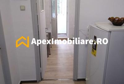 Apartament cu 2 camere semidecomandat, mobilat în Tei