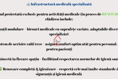 Spatii medicale, Cabinete medicale, zona Centrala, Comision 0% - 6