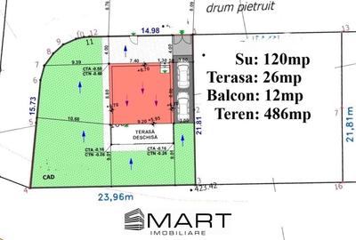 Casă individuală cu 4 camere cu Teren 486 Mp în Șura Mică - 10