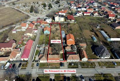 Teren de 1637 mp, în Giroc