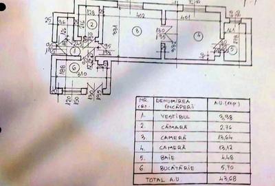 Apartament cu 2 camere semidecomandat, mobilat în P-ța Rosetti - 11