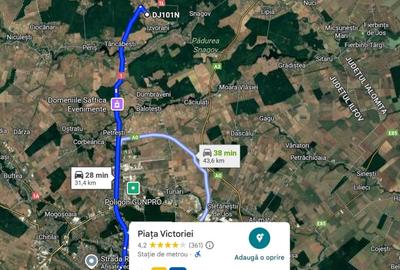 Teren de vanzare intravilan - Ciolpani, zona Izvorani, comision 0% Teren de vanzare intravilan - Ciolpani, zona Izvorani, comision 0% - 3