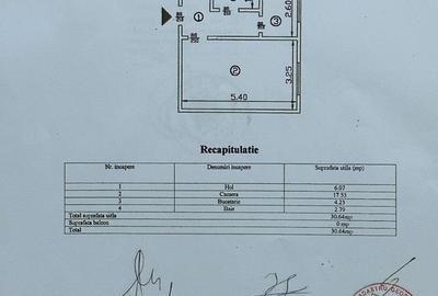 Garsonieră decomandată, mobilată în Târgu Cucu - 15