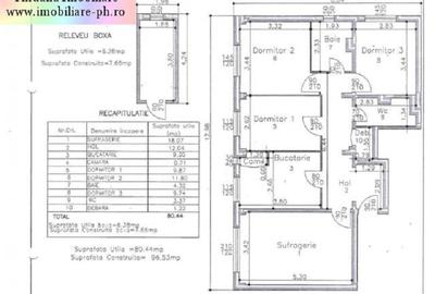 Apartament cu 4 camere decomandat în Republicii - 1