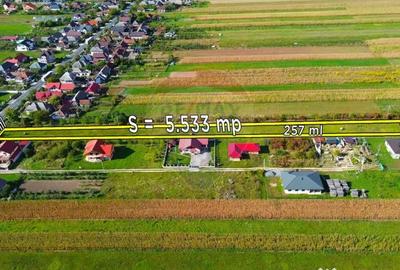Teren de 5536 mp, în Satulung - 3