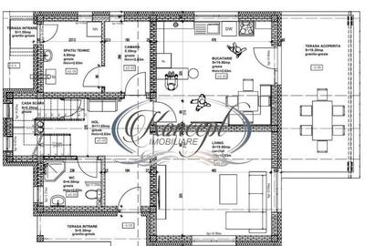 Casa individuala moderna si teren de 500 mp in Chinteni - 10
