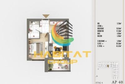 Apartament cu 2 camere semidecomandat în Theodor Pallady - 9