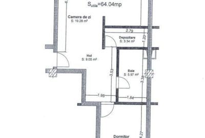 Apartament cu 2 camere semidecomandat în Florești - 2