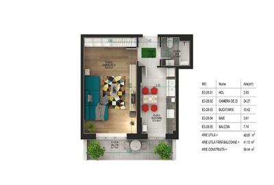 Garsoniera - zona Pallady - 3