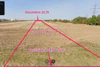 Teren Construcții intravilan de 5766 mp, în Balotești - 2