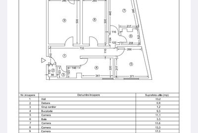 Apartament cu 4 camere în Central - 6