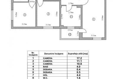 Confort urban - Apartament 3 camere, decomandat, in zona Obor - 11