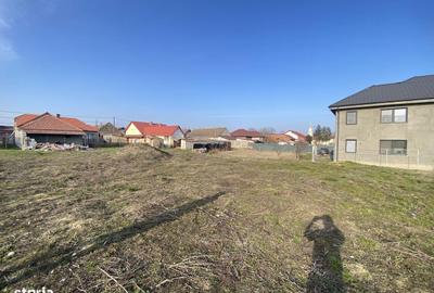 Teren de 1100 mp, în Sânmihaiu Român - 2