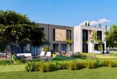 Casă individuală cu 4 camere cu Teren 100 Mp în Tunari