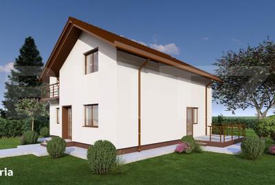 Casă cu 4 camere cu Teren 335 Mp în Hlincea - 2