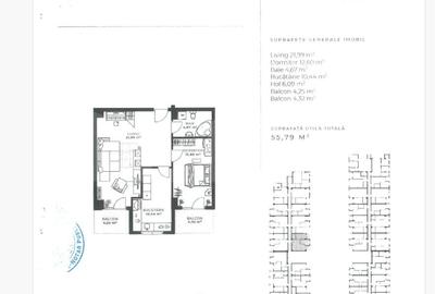 Apartament 2 camere decomandate, 56 mp utili,  zona Iulius Mall - 3