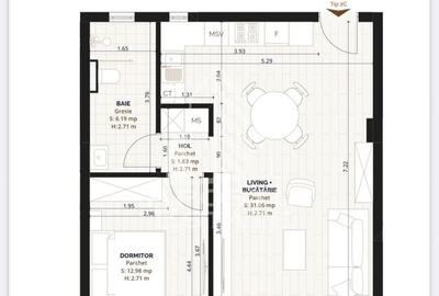 DE VANZARE Apartament 2 camere intr-un complex rezidential premium DE VANZARE Apartament 2 camere intr-un complex rezidential premium - 6