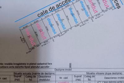 Teren de 460 mp, în Miroslava