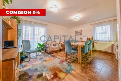 Apartament cu 3 camere semidecomandat, mobilat în Florești
