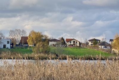 Teren la lac centru Corbeanca, vedere lac si padure, toate utilitatile - 12