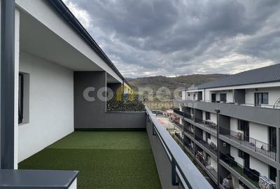 Apartament 2 camere de vanzare | SU 54 mp + 50 mp terasa | Boxa | Floresti - 2