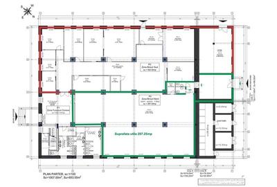 Birouri de inchiriat in cladirea Tati Center 2 - Parter 297,25 mp - 10