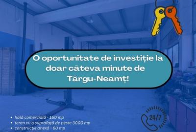 Teren + hală comercială + casa + spațiu logistic - Autostrada A8 - 1