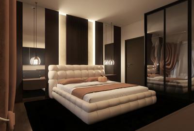 Casă individuală P+E cu living pe două niveluri, curte 360 mp - 17