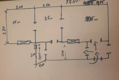 Apartament cu 2 camere semidecomandat în Iosefin